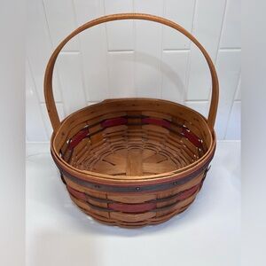 Longaberger Crisco American Cookie Celebration Basket Vintage 1992